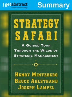 cover image of Strategy Safari (Summary)